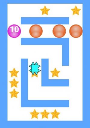 滑球集星迷宫游戏官方版(Swipe Action Ball) v1.9