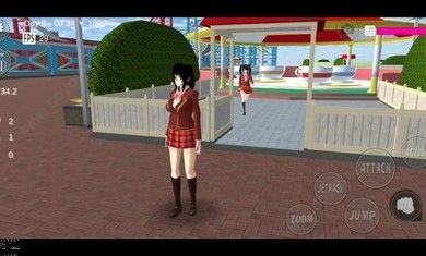 樱花校园模拟器1.038.50版本最新版夏季服务员 v1.039.05