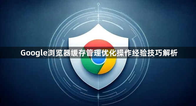 Google浏览器缓存管理优化操作经验技巧解析1