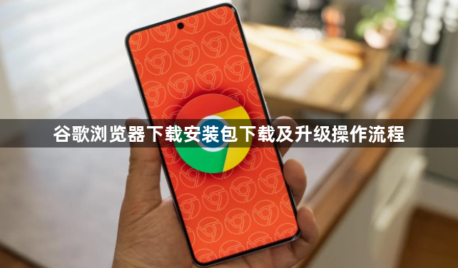 谷歌浏览器下载安装包下载及升级操作流程1