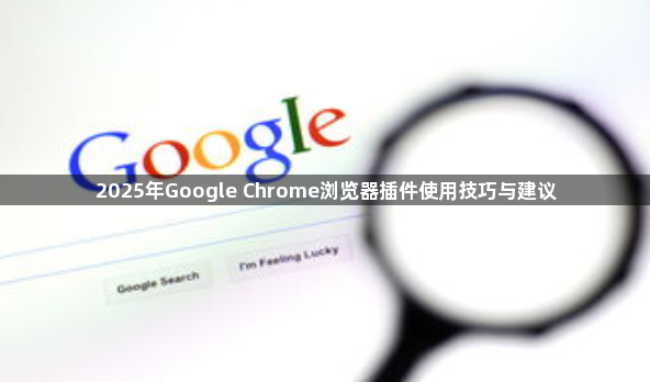 2025年Google Chrome浏览器插件使用技巧与建议1