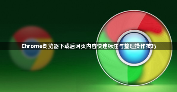Chrome浏览器下载后网页内容快速标注与整理操作技巧1