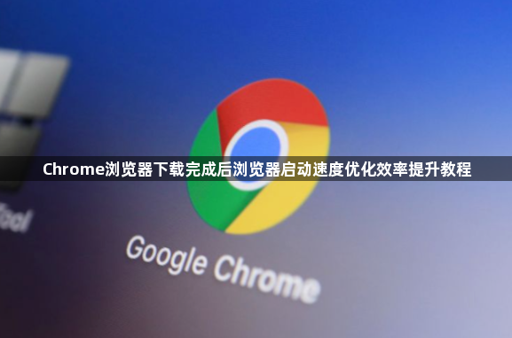 Chrome浏览器下载完成后浏览器启动速度优化效率提升教程1