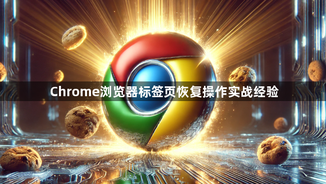 Chrome浏览器标签页恢复操作实战经验1
