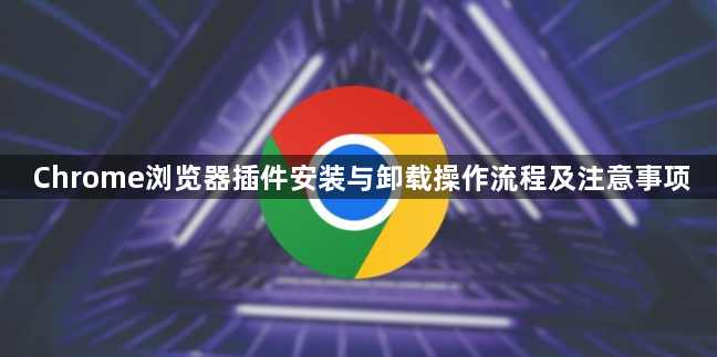 Chrome浏览器插件安装与卸载操作流程及注意事项1