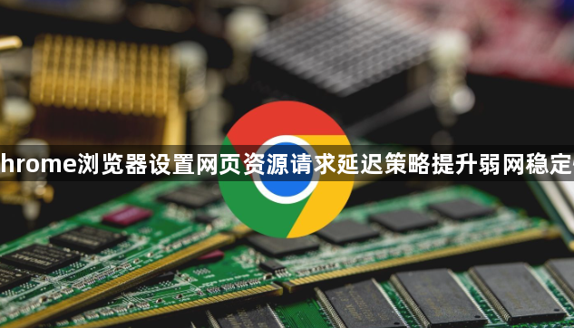 Chrome浏览器设置网页资源请求延迟策略提升弱网稳定性1