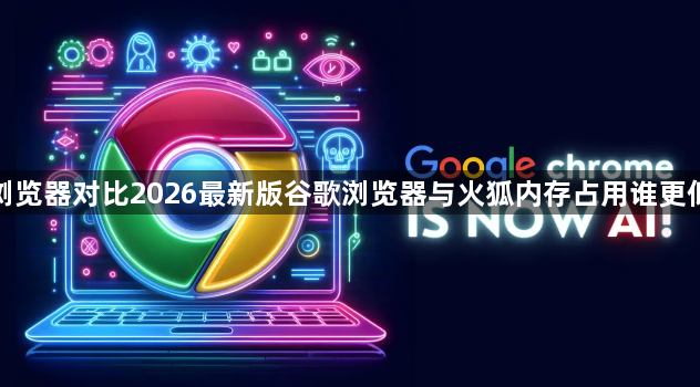 浏览器对比2026最新版谷歌浏览器与火狐内存占用谁更低1