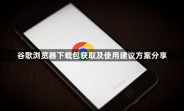 谷歌浏览器下载包获取及使用建议方案分享1