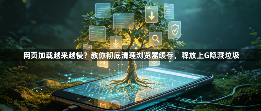 网页加载越来越慢?教你彻底清理浏览器缓存,释放上G隐藏垃圾1