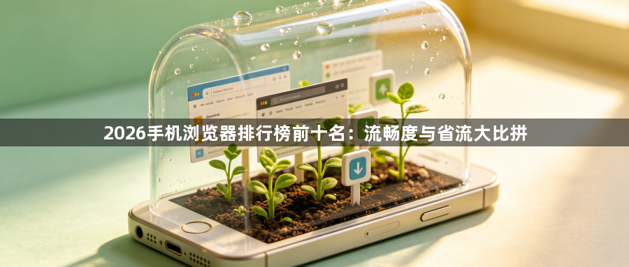 2026手机浏览器排行榜前十名：流畅度与省流大比拼1