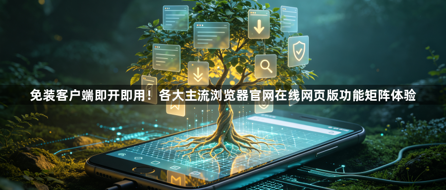 免装客户端即开即用!各大主流浏览器官网在线网页版功能矩阵体验1