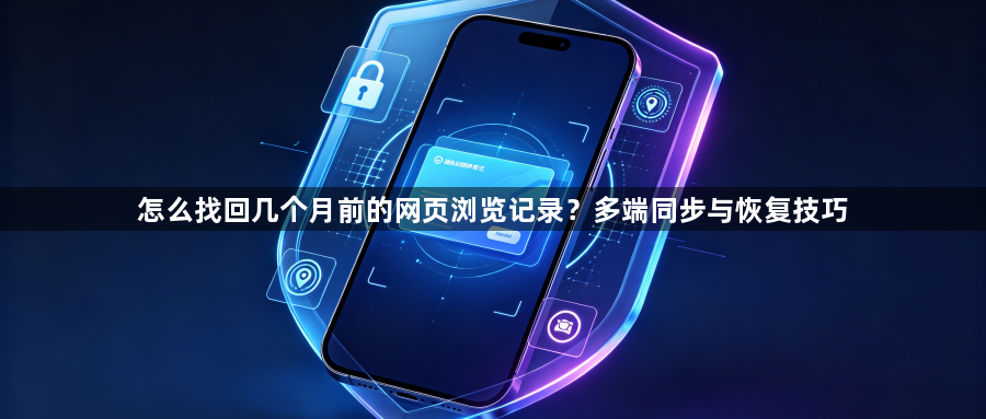怎么找回几个月前的网页浏览记录?多端同步与恢复技巧1