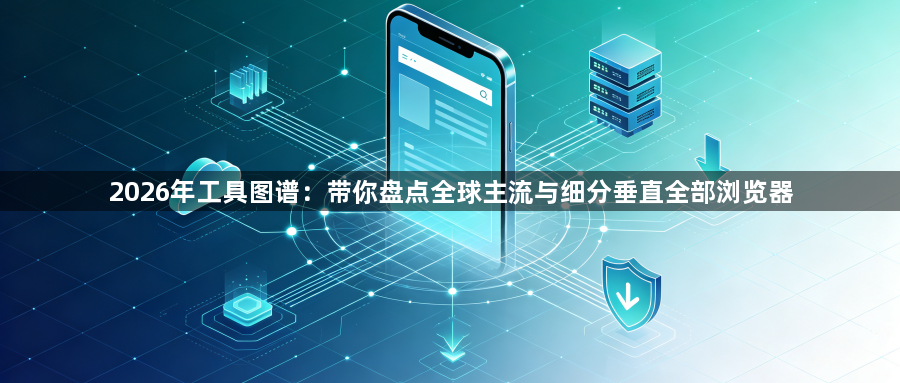 2026年工具图谱：带你盘点全球主流与细分垂直全部浏览器1
