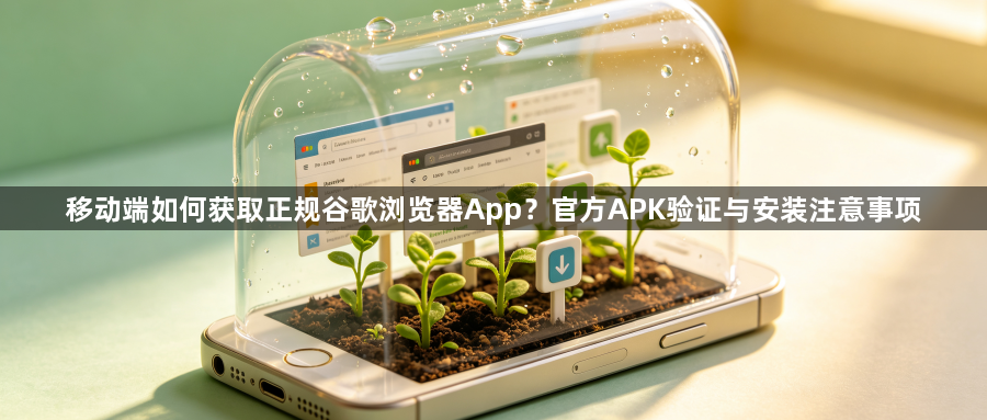 移动端如何获取正规谷歌浏览器App？官方APK验证与安装注意事项1