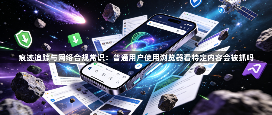 痕迹追踪与网络合规常识:普通用户使用浏览器看特定内容会被抓吗1