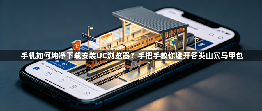 手机如何纯净下载安装UC浏览器？手把手教你避开各类山寨马甲包1