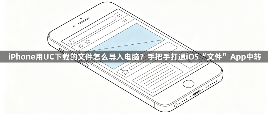 iPhone用UC下载的文件怎么导入电脑？手把手打通iOS“文件”App中转1